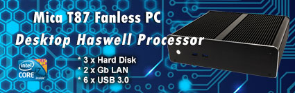 Desktop Fanless Mini PC