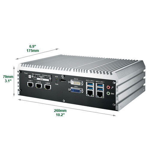 Echo 236F-G9 i7 Fanless Mini PC - A Home Automation system with 9 x Gigabit LAN Ports