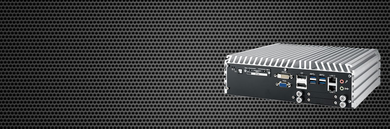 Echo 87F Industrial Fanless Mini PC with i7 Broardwell-H and Dual NIC