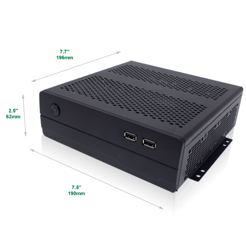 Mini itx Server PC with 128GB RAM and CPU - Latte X1500 -CappuccinoPC.com