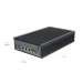 Silent PC - i7 Fanless Mini PC SlimPro SP685FP-G4 Quiet and Small in size with 4 Gigabit LANs